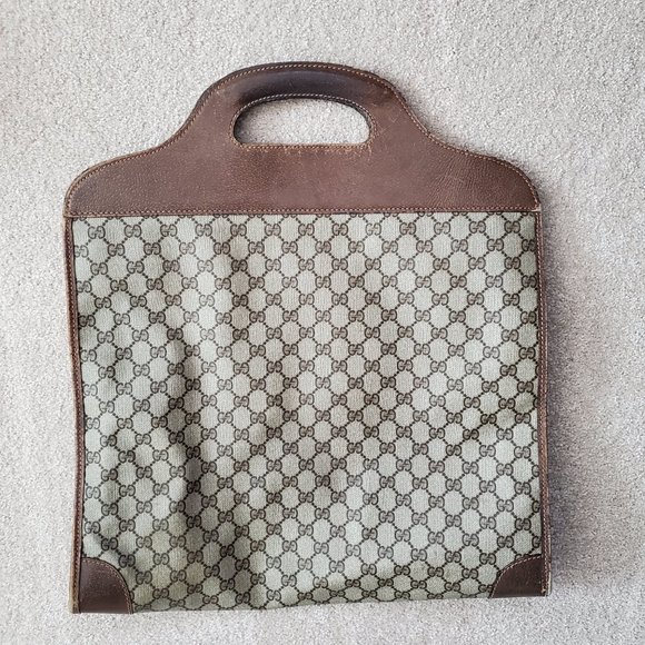 Unisex Vintage Gucci Tote Travel Bag Handbag - Picture 2 of 7